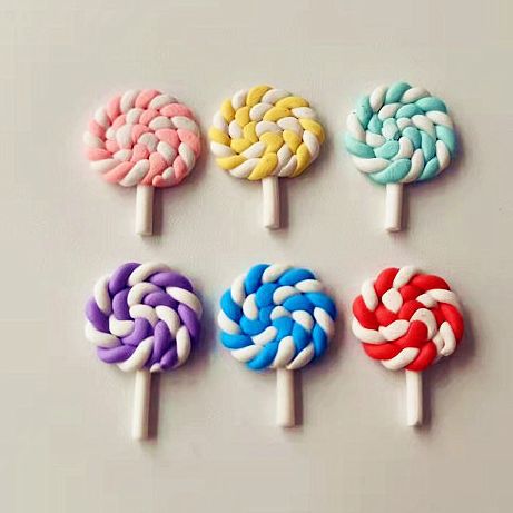 Lollipop Candy Slime Charms