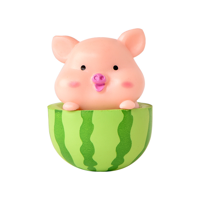 Carton Pig Slime Charms