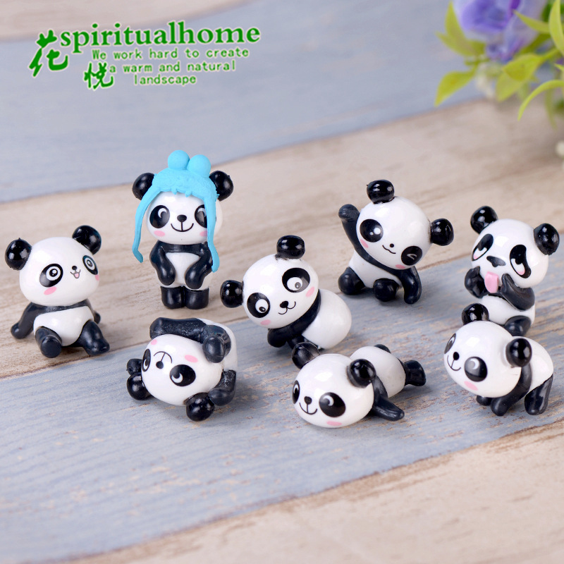 Carton Panda Slime Charm