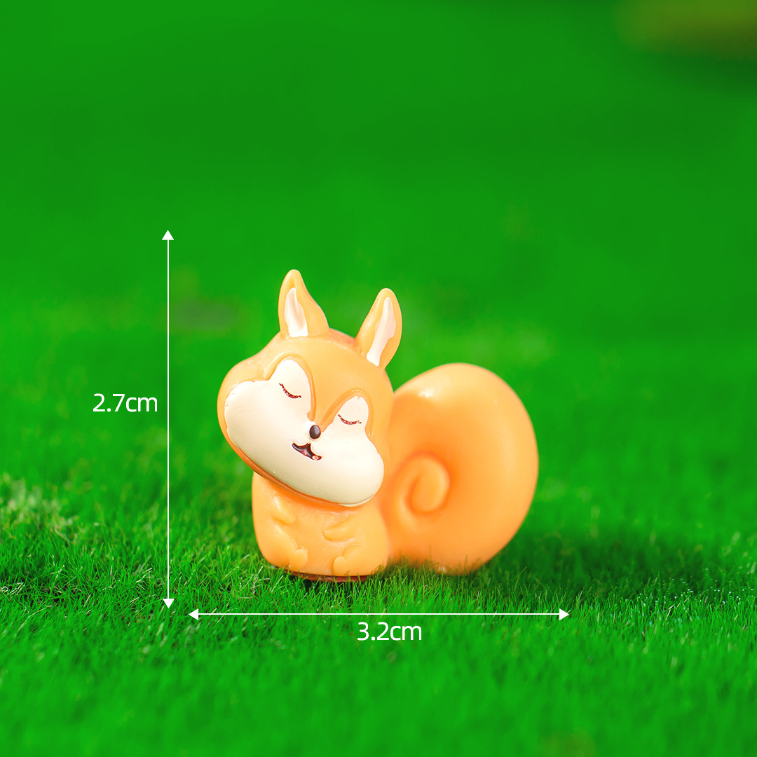 Carton Squirrel Slime Charm