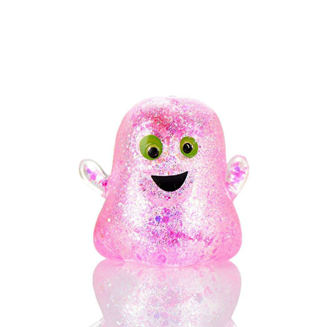 7*6.5cm Gummy Glitter Fidget Squishy Halloween Gohst